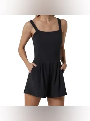 Vuori Villa cami romper black size large thumbnail 2