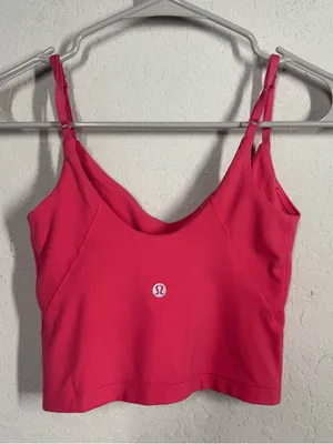 Lululemon Align Cropped Cami Tank Top Light Support Sz 0 thumbnail 6