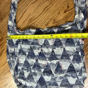 Free People | Gauzy Muslin Geometric Lightweight Tote Bag thumbnail 8