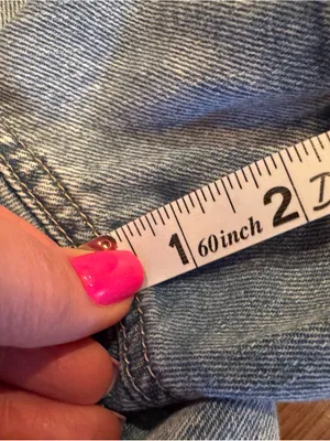 American Eagle Mom Short Distressed Denim Shorts – Size 12 thumbnail 10