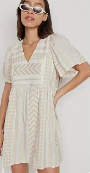 Old Navy Boho Swing Dress Women's 2X Aztec Hippie Relaxed Pockets Flowy Festival thumbnail 1