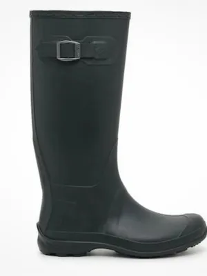Kamik Black Tall Waterproof Rain Boot with Side Buckle Size 7 thumbnail 4