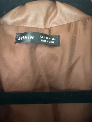 Shein Leather Vest Puffer thumbnail 2