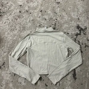 Lululemon All Aligned Mock Neck Long Sleeve Shirt Size 8 - White Opal thumbnail 3