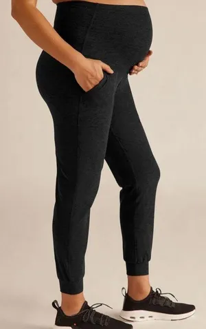 Beyond Yoga Spacedye Beyond The Bump Maternity Midi Jogger thumbnail 1