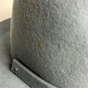 Anthropologie Women's Blue Wool‎ Fedora Hat One Size Travel Friendly thumbnail 15