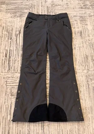 Athleta women's size 6 dark gray Mid-rise snow pants thumbnail 1