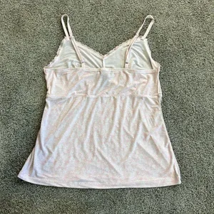 Rene Rofe 2 Piece Pajama Shorts Set Pink and White size Medium thumbnail 11