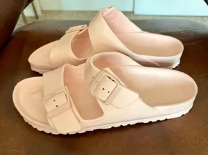 Birkenstock Women's EVA Arizona Sandals Rose light Pink Size 41 US 10 Waterproof thumbnail 1