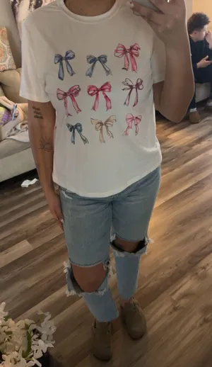 Bow Shirt Size L thumbnail 2