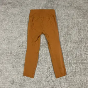 Free People Movement Leggings Women's Size Medium Orange Textured Athletic thumbnail 5