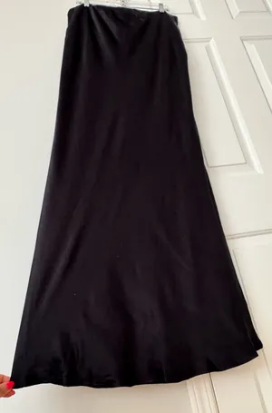 Anthropologie The Tilda Maxi Slip Skirt, Size XL thumbnail 8