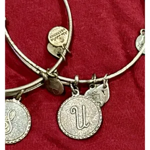 Alex and Ani Set/3 Silver FSU Bangle Bracelets - Florida State Seminoles thumbnail 4