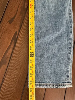 Abercrombie High Rise Straight Leg Jeans Size 32 Women’s Denim Medium Wash thumbnail 8