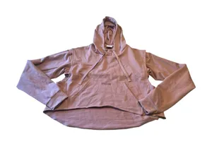 Gymshark Womens Cropped Hoodie Mauve Purple Side Cutout Pullover Medium‎ thumbnail 1