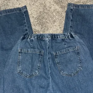 Zara Wide Leg Draw String Jeans Size XS thumbnail 3