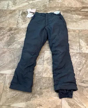 Columbia Vintage Snow Ski Pants grey Nylon Medium Snowboard Outdoor thumbnail 1