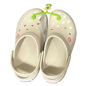 Crocs Crocband Clogs Women 9 Men 7 Stucco Pink Comfort Shoes 11016-1AS‎ NWT thumbnail 6