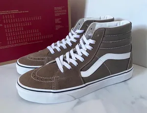 SK8-Hi Theory Walnut Suede Canvas Women 9.5 US Mens 8.0 US thumbnail 4