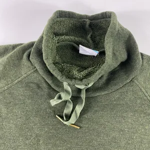 Columbia Pullover Womens Medium‎ Green Fleece Cowl Neck Sherpa Lined Long Sleeve thumbnail 2