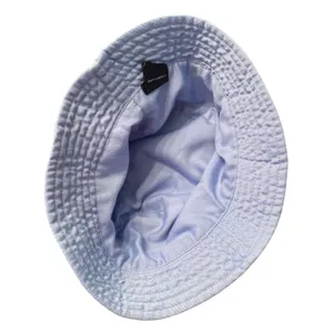 Steve Madden Blue White Tie Dye Cotton Bucket Hat One Size thumbnail 6