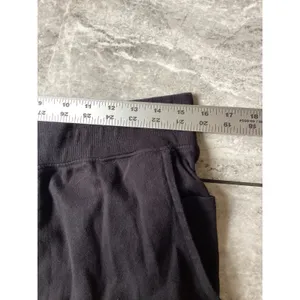 Pact Organic Cotton Cargo Sweatpants Black Charcoal Womens Large Lounge Pants thumbnail 2