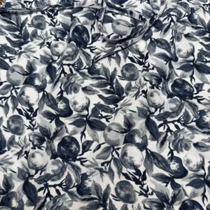 Abercrombie & Fitch Blue White Fruit Print‎ Mini Dress XXS Sun Dress Side Slit thumbnail 2