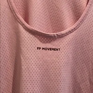 FP Movement by Free People Twirl Tunic Tank Ruffle in Antique Blush Size M NWT thumbnail 13
