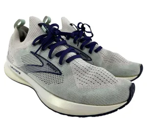 Brooks Levitate Stealthfit 5 Running Shoes Lace Up Low Top Knit Gray Blue 10.5 thumbnail 2