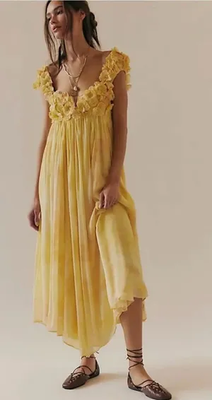 Free People Mango Mambo Maxi
Dress NEW thumbnail 1