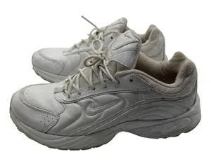 Nike Air Monarch I 305294-111 Sneakers Women's 9 White Gym Walking Running Shoes thumbnail 1