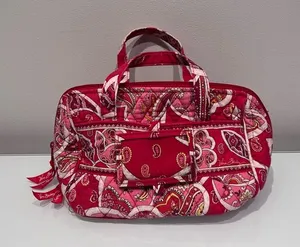 Vera Bradley Rosie Posie Retired Pattern Make Up Bag thumbnail 1