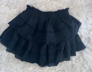 Aerie Black Ruffle Skirt thumbnail 2