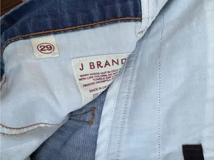 J. Brand Medium Wash Wide Leg Flare Trouser Jeans thumbnail 3