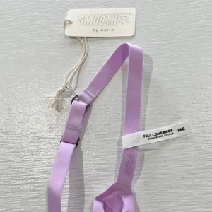 Aerie New SMOOTHEZ Microfiber Underwire Unlined Bra Lavender Lake Size 36C thumbnail 9