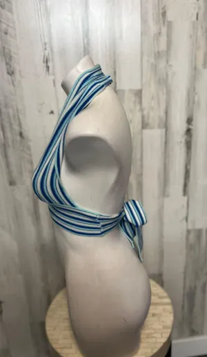 Blue Crop Top thumbnail 2
