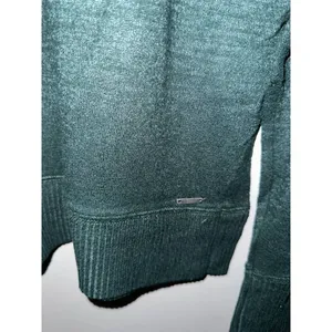 abercrombie and fitch soft and‎ cozy long sleeve collared top - size small thumbnail 2