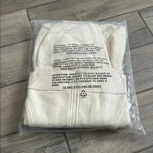 True Religion Winter White true Zip Hoodie thumbnail 4