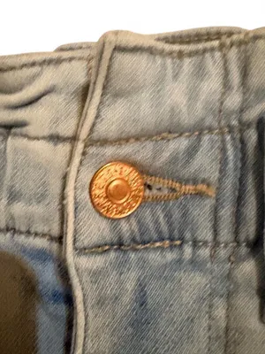 Express Light Wash Blue Women’s Jogger Jeans Sz 28 thumbnail 4