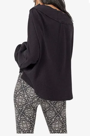 Free People Medium Close To You Thermal Top BNWTS $68.00 thumbnail 3