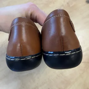 CLARKS NWOT Ashland Spin Q Mary Jane Flats Tan 7.5 thumbnail 6