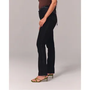 Abercrombie Fitch Curve Love 90’s Slim Straight Ultra High Rise Jeans 25/0 Short thumbnail 3