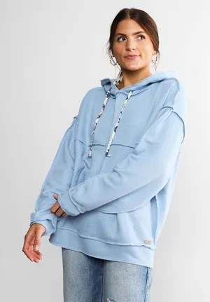 Buckle Exposed Seam Hoodie thumbnail 1