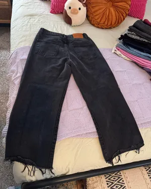 Princess Polly Black Wide Leg Jeans thumbnail 2