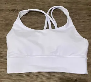 Lululemon NWOT energy longline bra medium support pastel blue us 4 thumbnail 1
