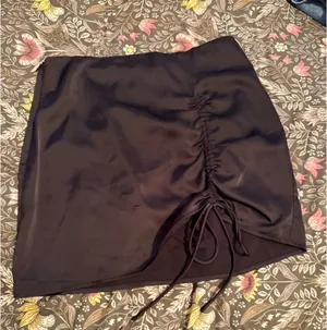 Boutique Black Skirt Ruched Mini thumbnail 1