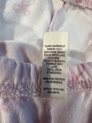 Laura Ashley Women M Pajama Pants Shorts Set Pink Bow Print Coquette Lounge thumbnail 6