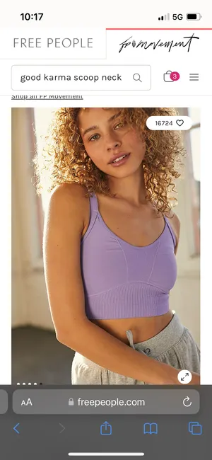 Free People Sports Bra thumbnail 4