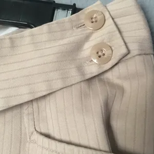 Hillard & Hanson Vintage Size 6 tall boot cut tan pants for women thumbnail 4