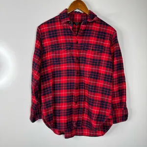 Madewell Plaid Flannel Button Down shirt‎ Size Xsmall thumbnail 2